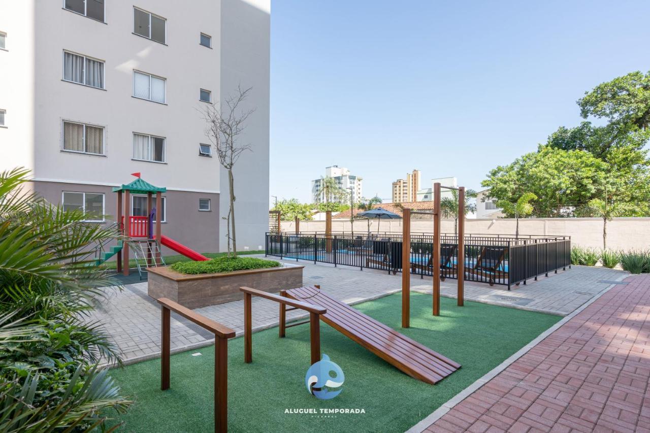 Apartamentos Em Bal Picarras 150 M Da Praia Com Sacada, Wi-Fi, Piscina, Portaria 24H, Playground E Vaga De Garagem 外观 照片