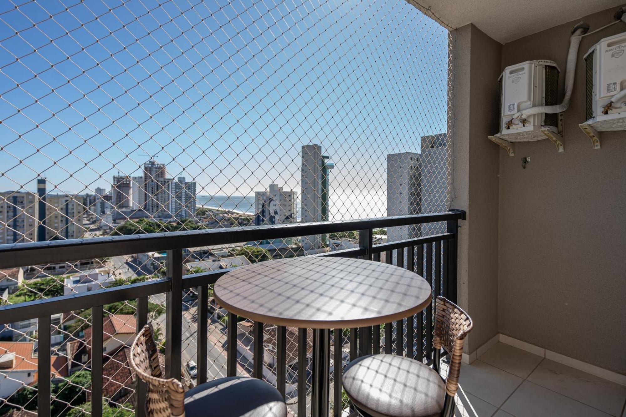Apartamentos Em Bal Picarras 150 M Da Praia Com Sacada, Wi-Fi, Piscina, Portaria 24H, Playground E Vaga De Garagem 客房 照片