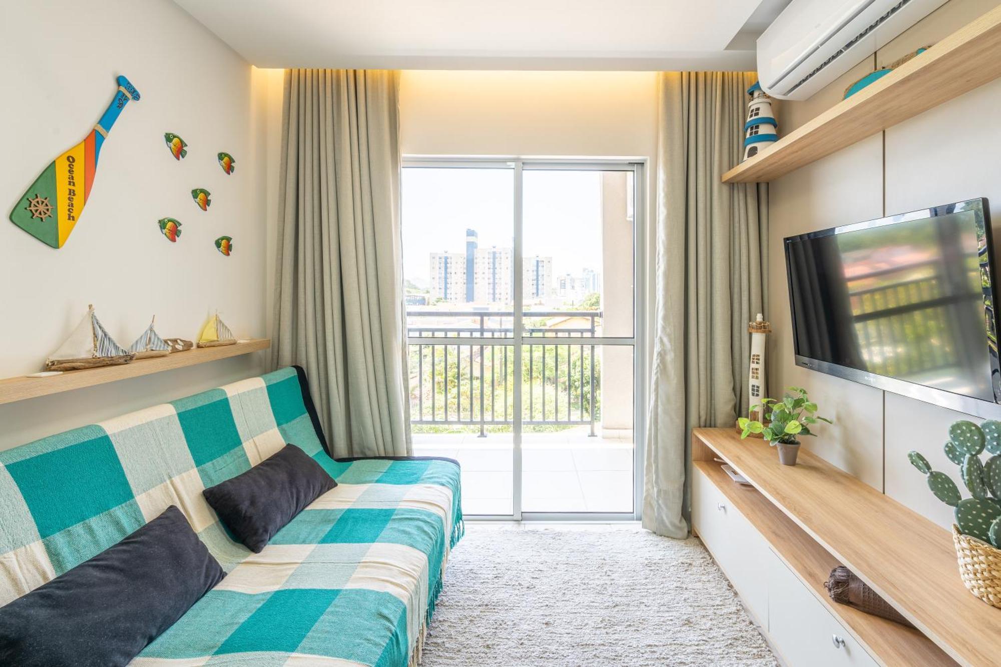 Apartamentos Em Bal Picarras 150 M Da Praia Com Sacada, Wi-Fi, Piscina, Portaria 24H, Playground E Vaga De Garagem 客房 照片